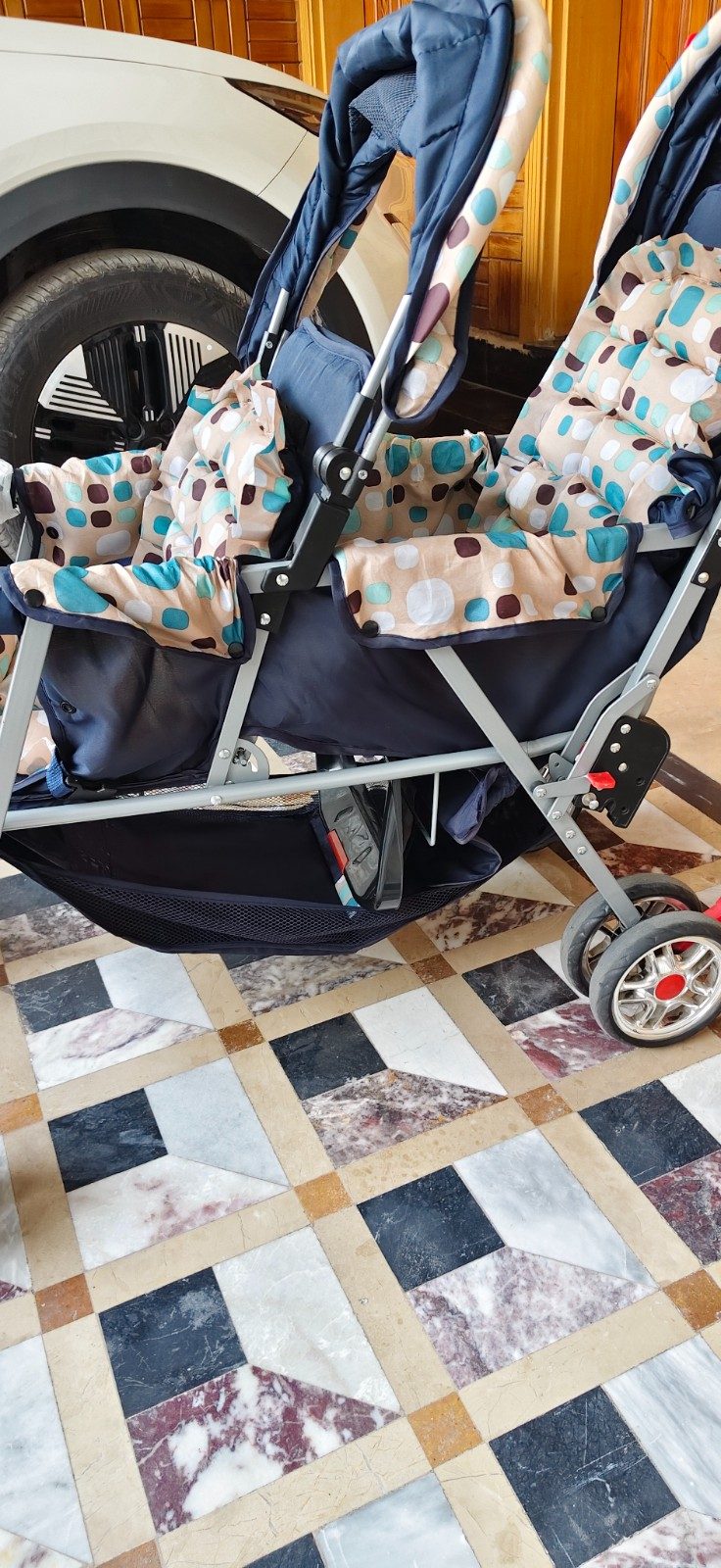 👶 Double Baby Stroller / Twin Pram For Sale, photo 6